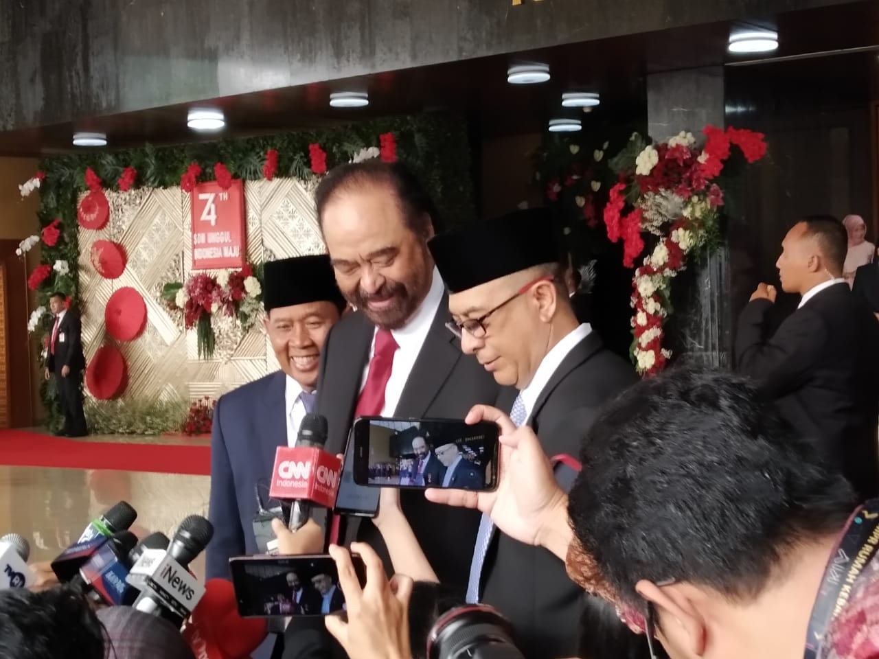Kata Surya Paloh, Pidato Jokowi Hari Ini Adalah yang Terbaik Selama Jadi Presiden
