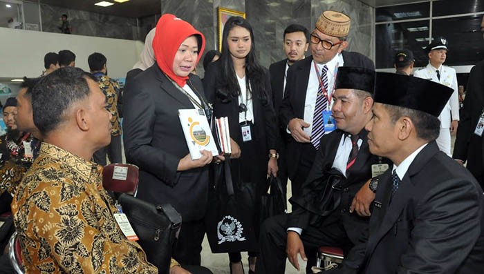 Stand Pameran Sidang Tahunan MPR Di Serbu Pengunjung