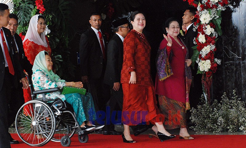 Megawati Dan Sinta Nuriyah Hadiri Sidang Tahunan MPR 2019