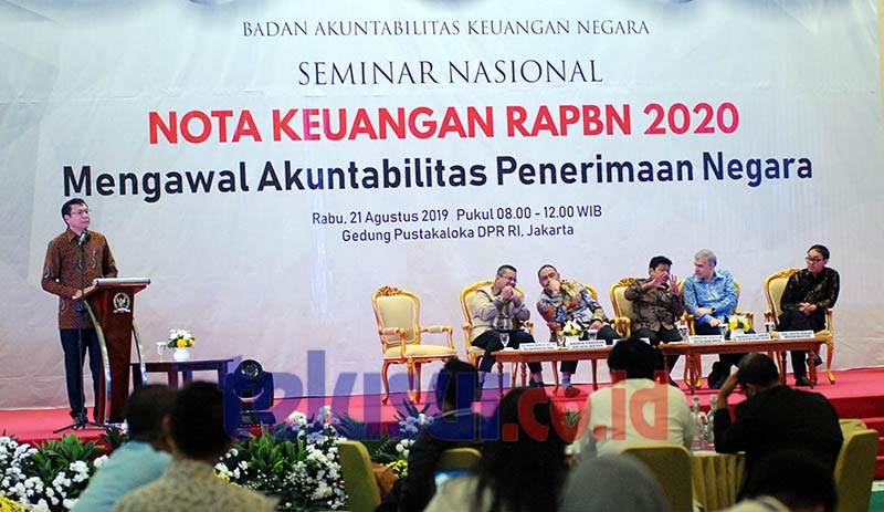 Seminar Nasional "Nota Keuangan APBN 2020, Mengawal Akuntabilitas Penerimaan Negara"