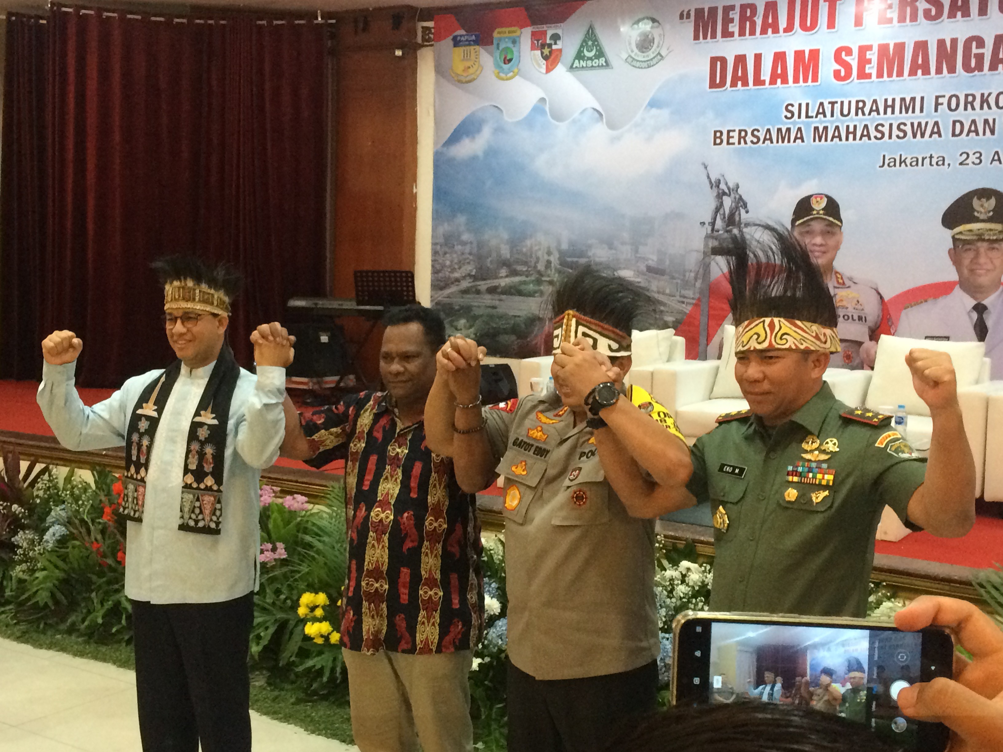 Pangdam dan Kapolda Metro Jamin Keamanan Mahasiswa Papua di Jakarta