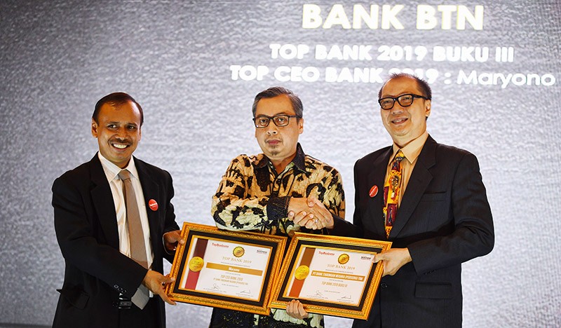 Bank BTN Raih Top Bank 2019 Dan Top CEO 2019