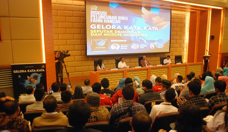 Peluncuran Buku Fahri Hamzah " Gelora Kata-Kata"