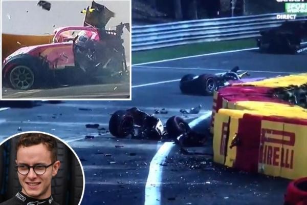 Pembalap F2, Hubert Tewas Dalam Tabrakan Di Belgia