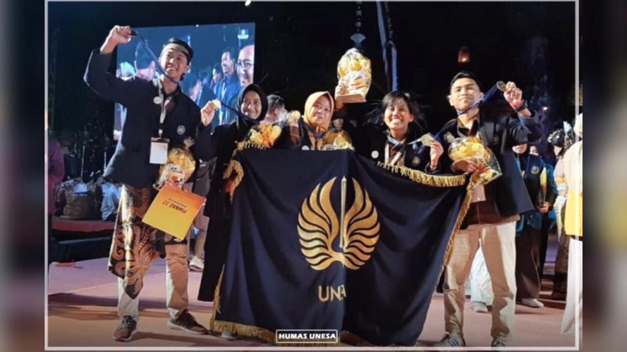 Hebat..! Unesa Raih Medali Emas di Pimnas Ke-32, 