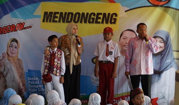 Cut Mini dan Kak Bimo Minta Orang Tua Berdongeng Untuk Anak