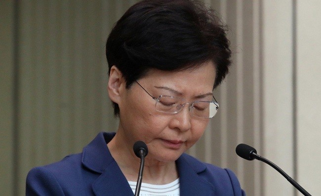 Carrie Lam Klaim Penarikan RUU Ekstradisi Didukung China