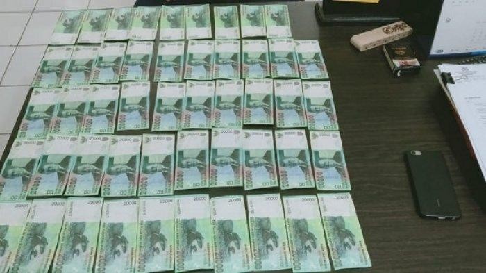 Polsek Setu Cokok Pengedar Upal Pecahan Rp20 Ribu