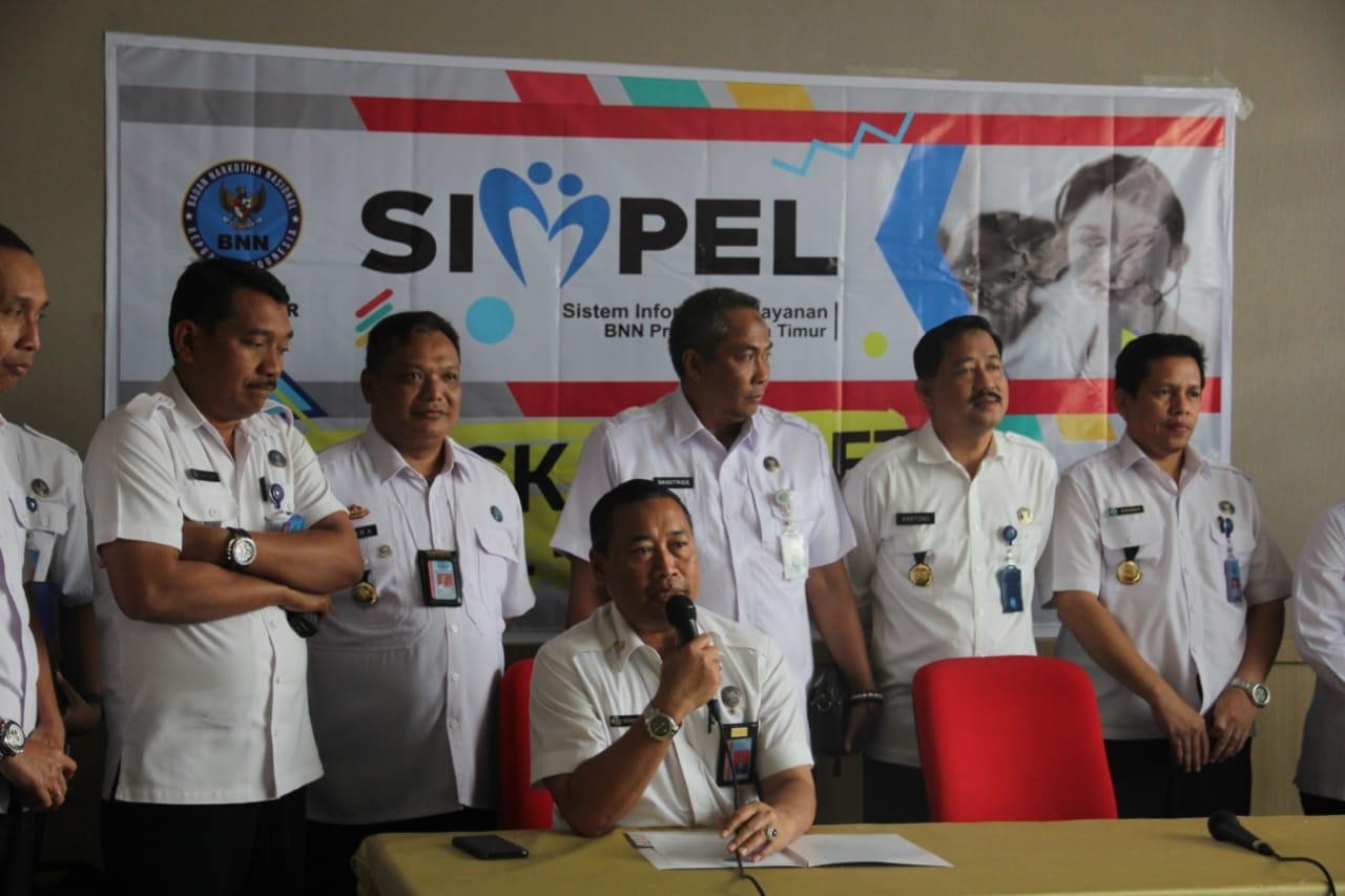 Aplikasi Simpel BNNP Jatim Mudahkan Pengaduan dan Permintaan Tes Urine