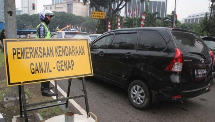 Perluasan Ganjil Genap Berlaku Mulai Hari Ini, Pelanggar Akan Kena Denda Rp 500 Ribu