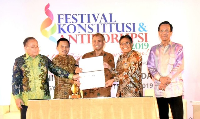 Ma'ruf Cahyono :Konstitusi Terkait Erat Dengan Antikorupsi