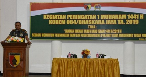 Korem Bhaskara Jaya Gelar Peringatan 1 Muharram