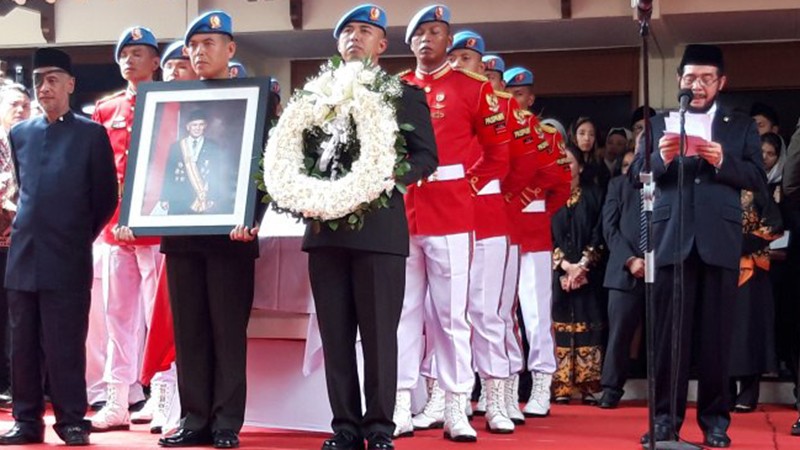 Upacara Pelepasan Jenazah Habibie Dipimpin Anwar Usman