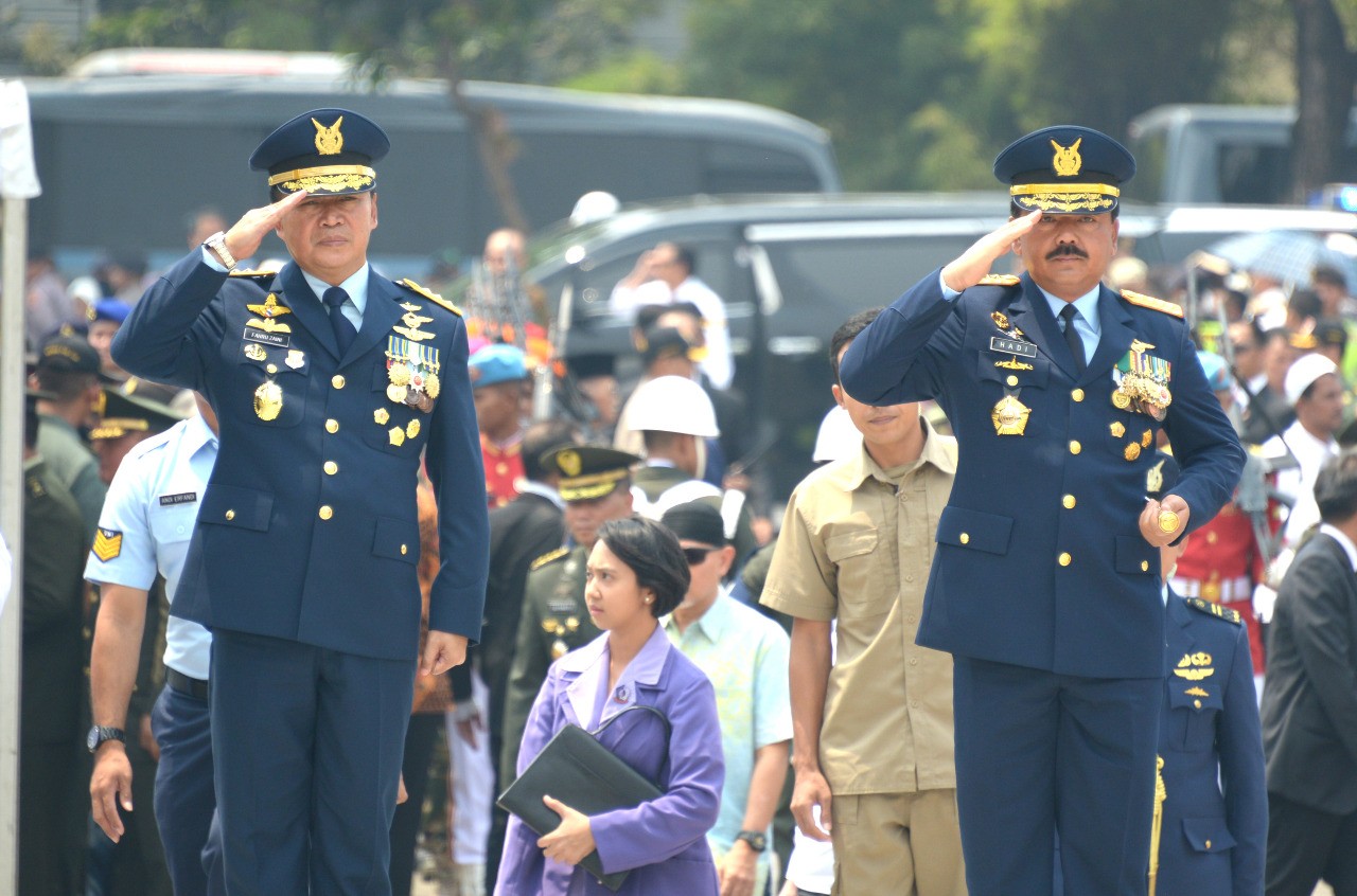 Panglima TNI Hadiri Pemakaman Presiden ke 3 Republik Indonesia