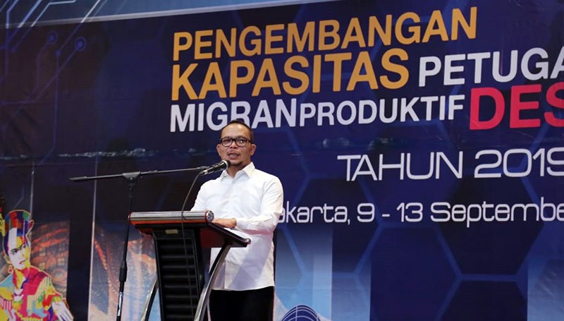 Menaker Hanif Dhakiri, Minta Petugas Desmigratif  Bantu Pendataan Pekerja Migran