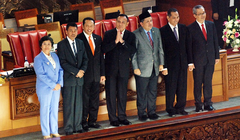 Lima Pimpinan KPK 2019-2023 Terpilih