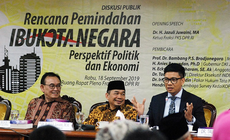 Diskusi Rencana Pemindahan Ibu Kota Negara