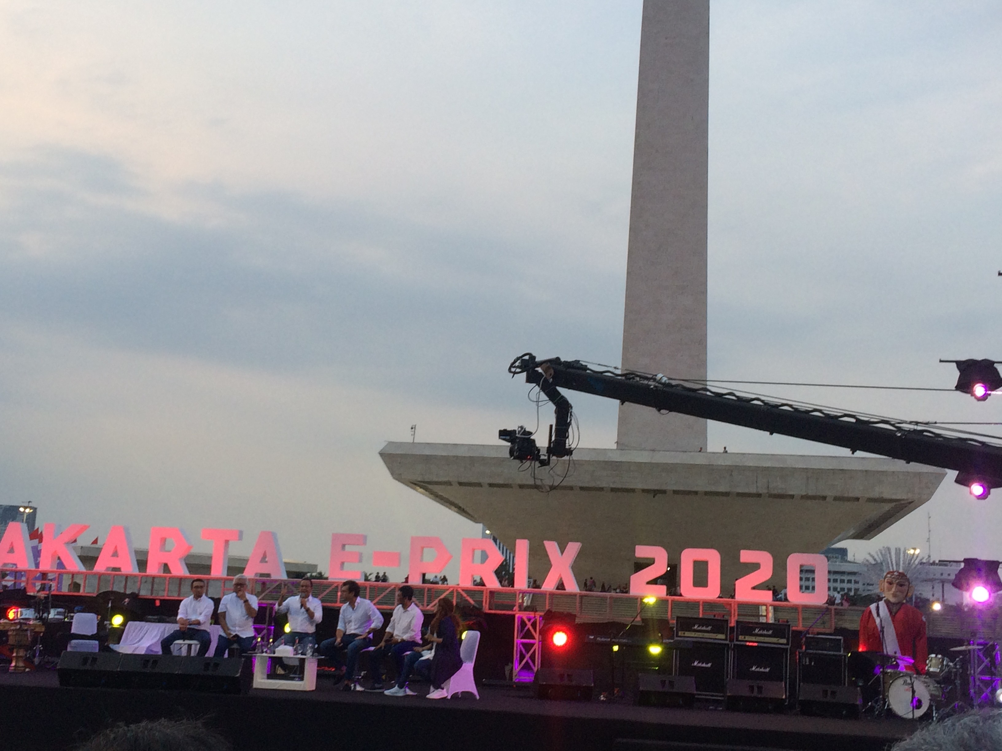 Monas Jadi Tempat Balap Formula E