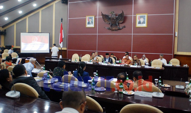 Ragab  MPR Sepakati Perubahan Tata Tertib Pemilihan Pimpinan MPR