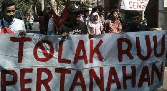 KPA dan Petani Tolak RUU Pertanahan