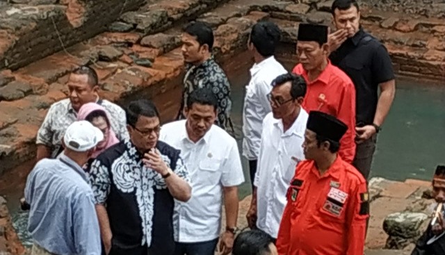 Ahmad Basarah : Pemerintah Lestarikan Situs Sumberbeji Jadi Cagar Budaya