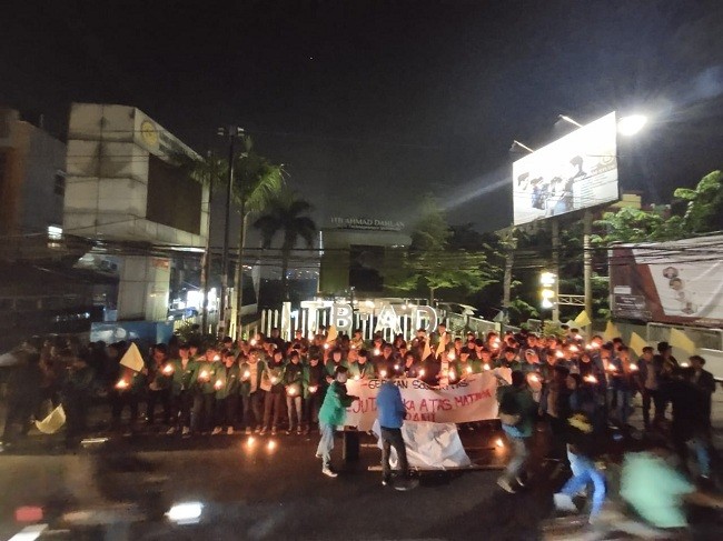 Kenang Jasa Korban Demonstrasi, Komando Gelar Aksi Renungan