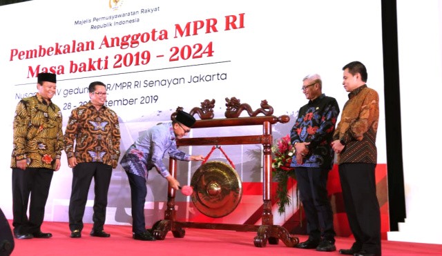 Anggota DPR Dan DPD RI Terpilih 2019-2024 Ikuti Pembekalan Empat Pilar MPR