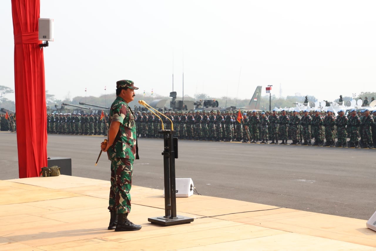 TNI Kerahkan 8.526 Personel Amankan Pelantikan Presiden dan Wapres RI