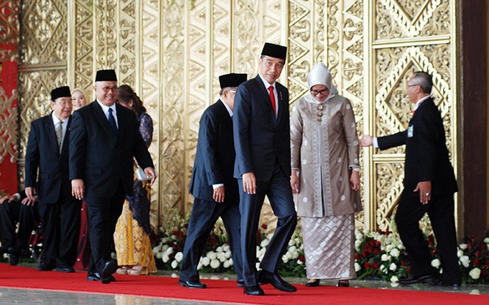 Presiden Hadiri Pelantikan Anggota DPR,DPD dan MPR RI Periode 2019-2024.