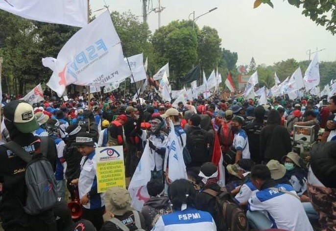Buruh: Kebijakan Jokowi Tidak Pro Buruh