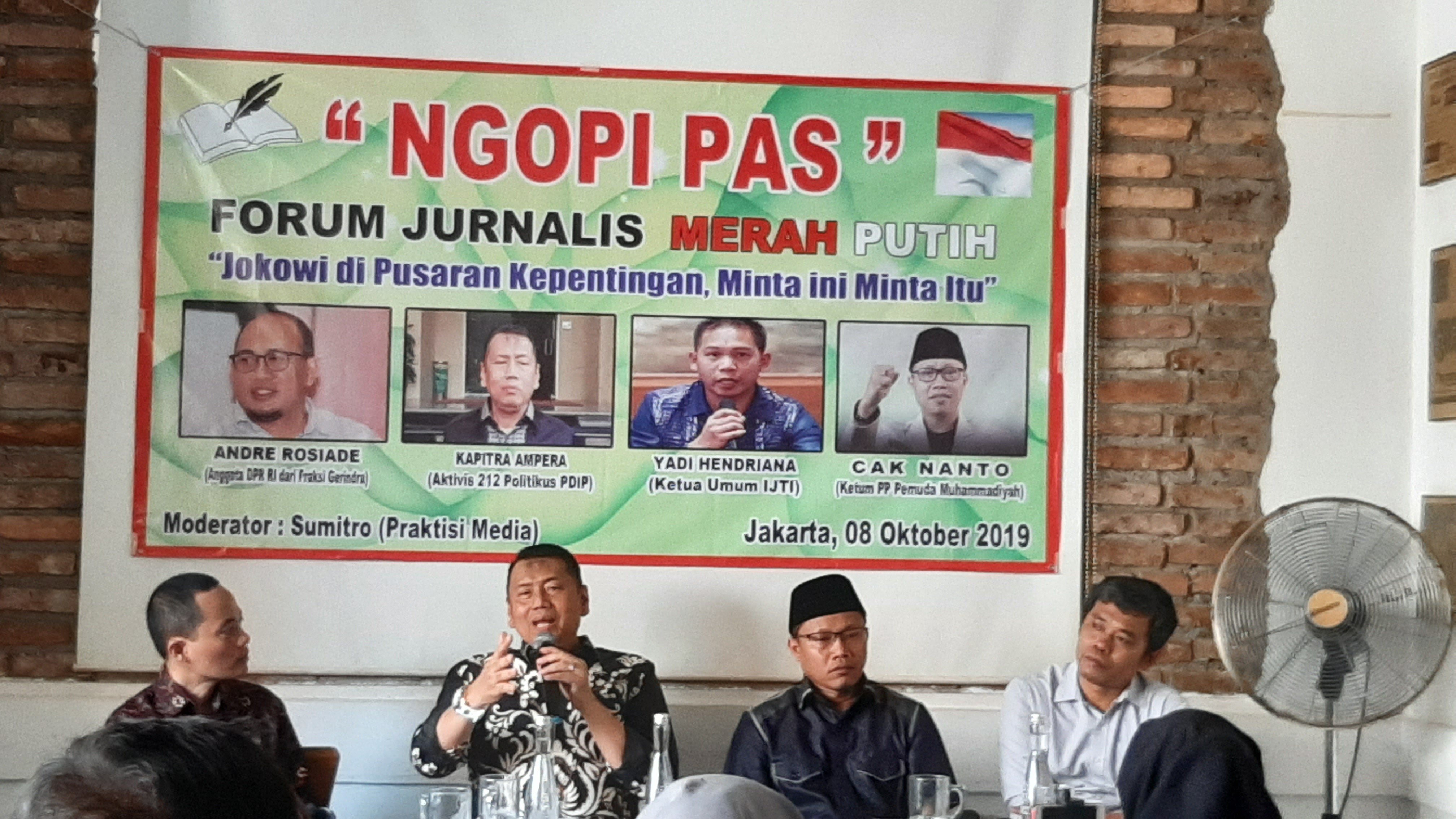 Kapitra: Koalisi Itu Pasti Bagi-bagi Kekuasaan
