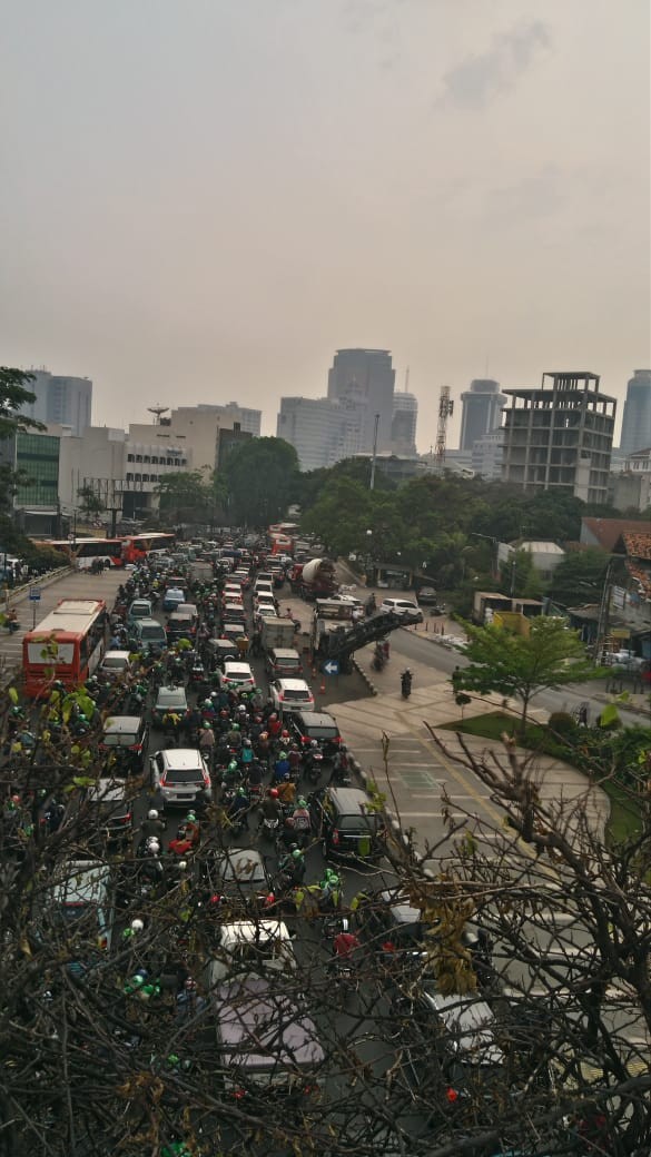 Ada Demo, Jalan Depan Patung Kuda Arah Istana Negara Ditutup