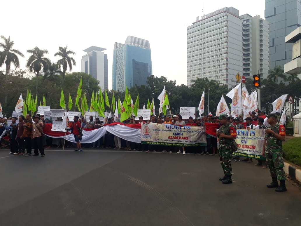 Petani Demo Jokowi, Minta Perbaiki Pelaksanaan IPHPS di Lapangan
