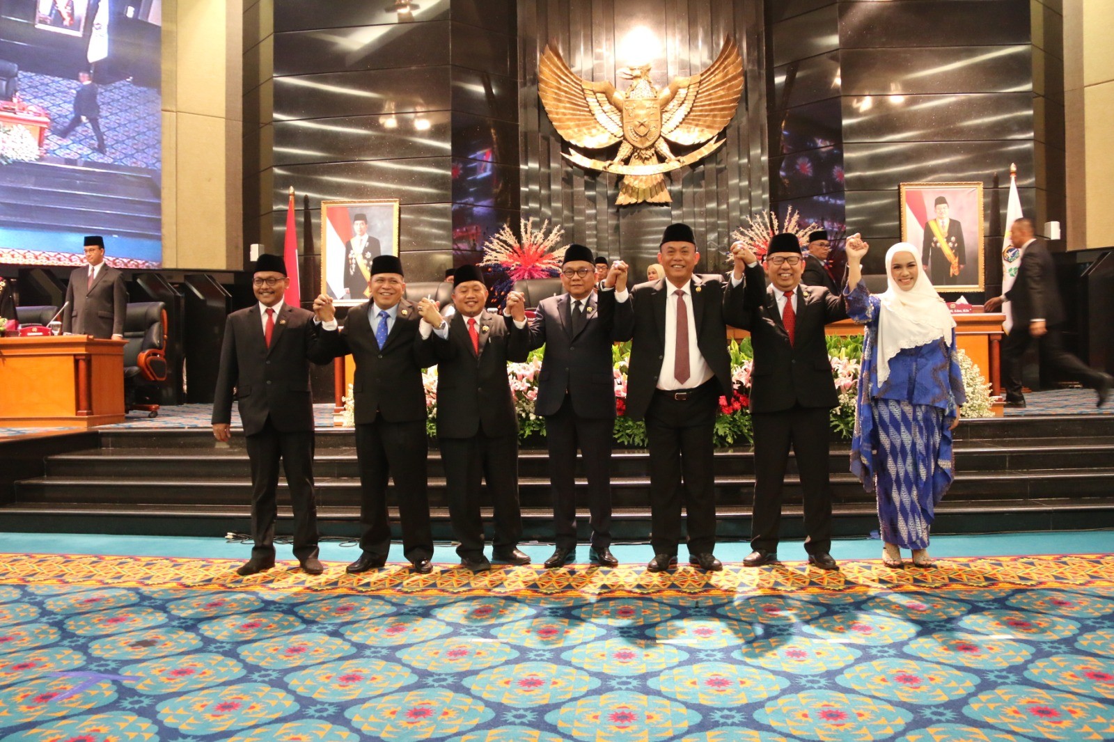 Sah, Lima Pimpinan DPRD DKI Jakarta Dilantik
