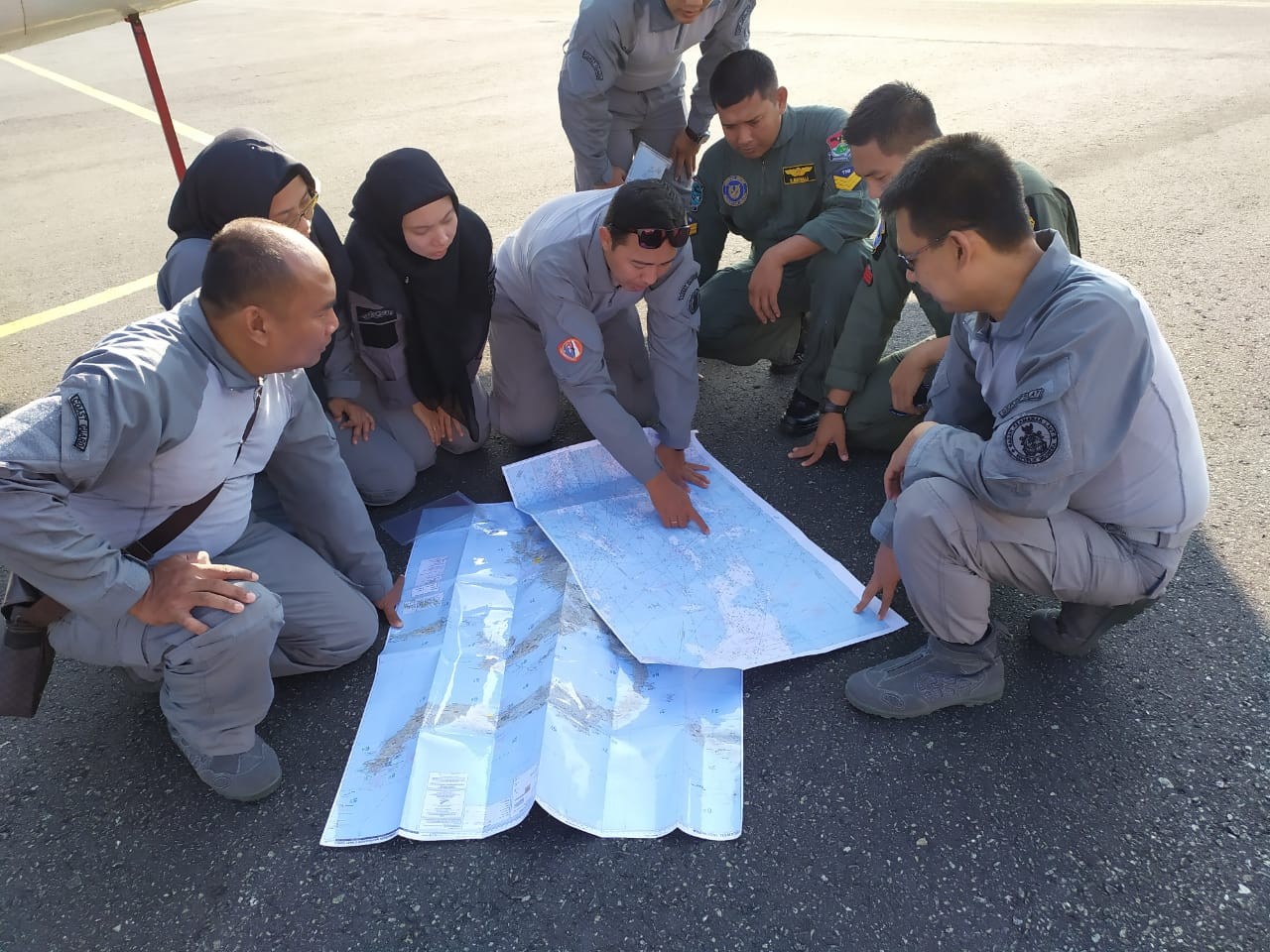 Bakamla RI Gelar Operasi Udara Maritim di Wilayah Tengah dan Timur