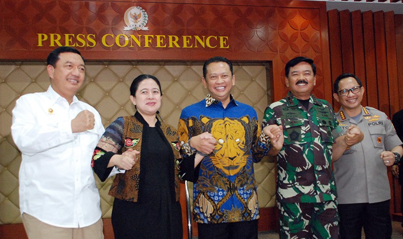 Ketua MPR Bambang Soesatyo  : Jelang Pelantikan Presiden Situasi Keamanan Kondusif
