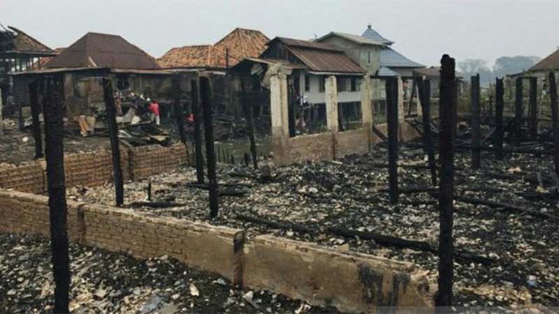Rumah Orang Tua Kapolri Tito Karnavian Hangus Terbakar