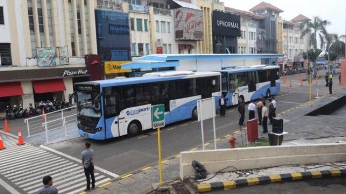 Demo Mahasiswa, TransJakarta Alihkan Rute Tak Lewat Depan DPR