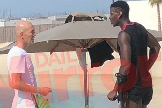 Pogba dan Zidane Terciduk Di Dubai, Jadi Pindah Nih?
