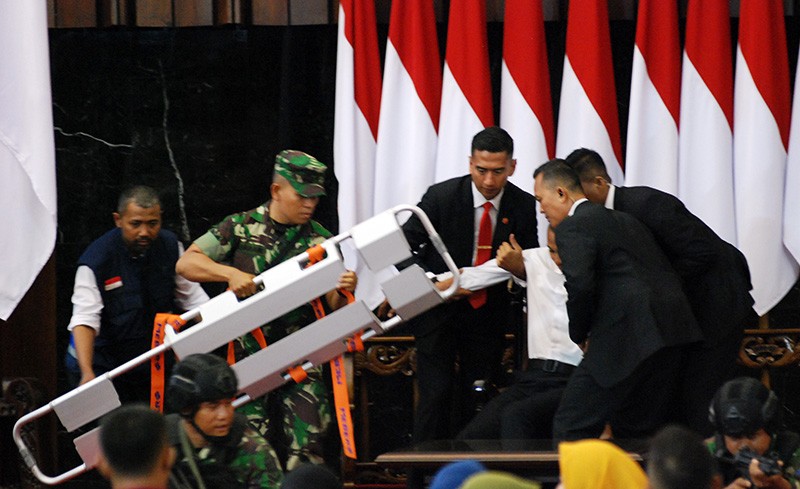 Simulasi Pertolongan Darurat Presiden