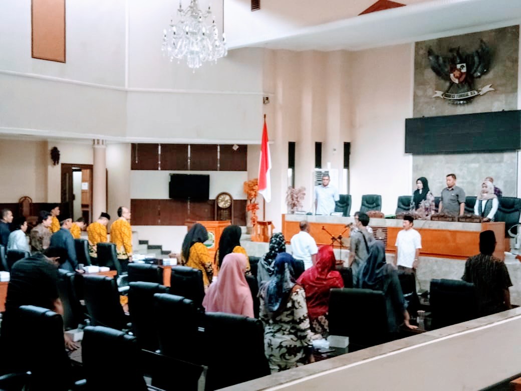 Gladi Resik Pelantikan Pimpinan DPRD Subang Cuma Dihadiri 35 Anggota, Sisanya? 