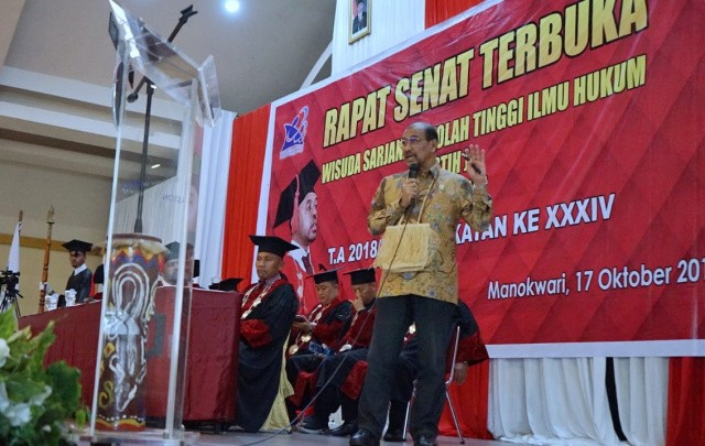Wakil Ketua DPD Nono Sampono : Gejolak Di Daerah Terjadi Karena Pendidikan Rendah Dan Masalah Ekinomi