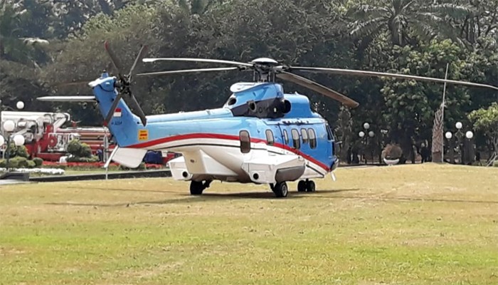 Pelantikan Presiden dan Wapres, Tiga Helikopter TNI AU Disiagakan