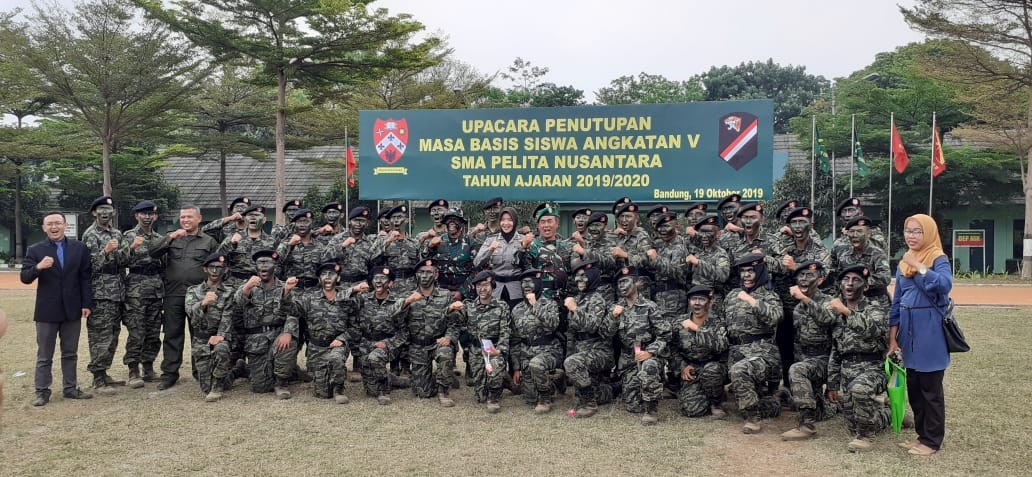 PENUTUPAN MASA BASIS  ANGKATAN V  SMA TARUNA  PELITA NUSANTARA