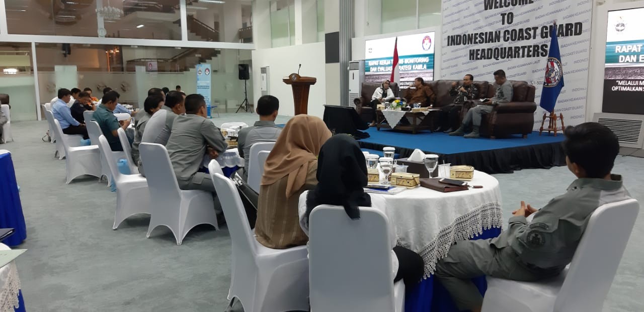 Bakamla RI Gelar Rakernis Monitoring dan Evaluasi Strategi Keamanan Laut