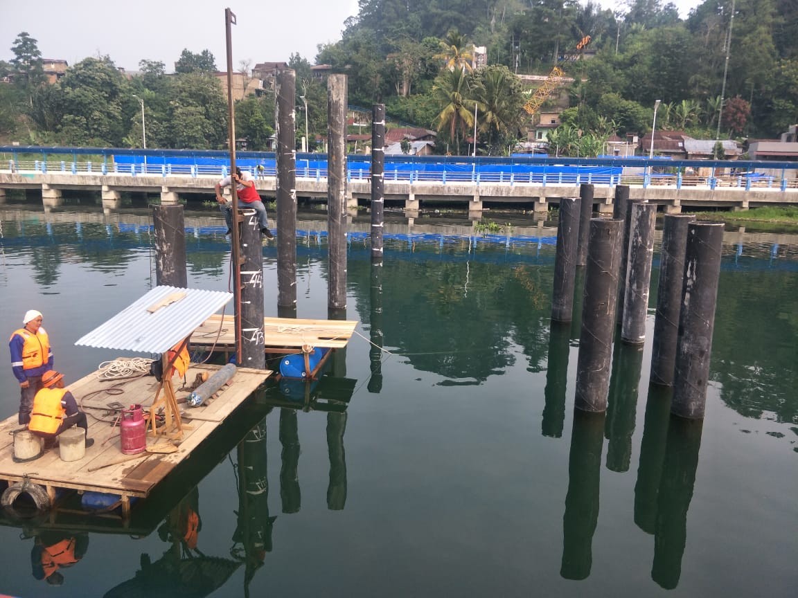 Dana Besar Tapi Pengerjaan Dermaga Proyek Fasilitas Otorita Danau Di Ajibata Lamban