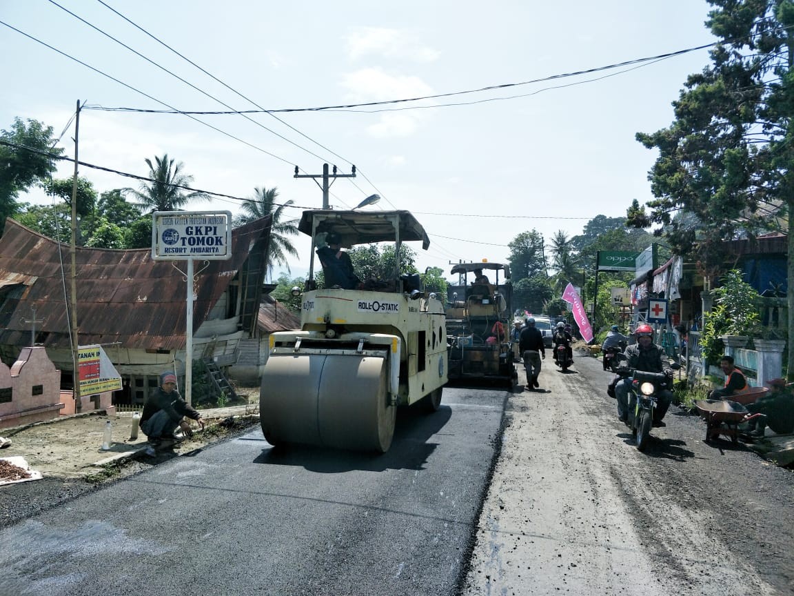 Wujudkan Negeri Indah Kepingan Surga Pembangunan Ringroad Pulau Samosir Digenjot