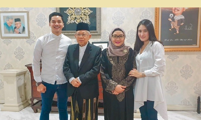Ternyata, Pesinetron Adly Fairuz Adalah Cucu Ma'ruf Amin