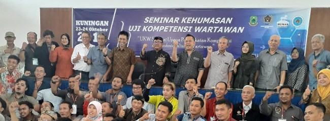 UKW Di Kuningan, Wartawan Dalam Menjalankan Tugas Harus Profesional