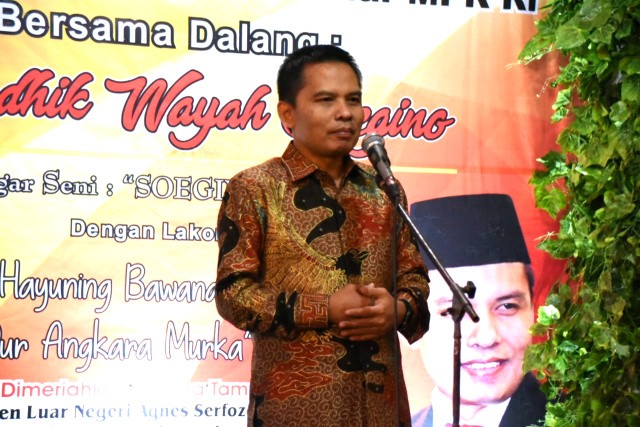 Sekjen MPR Ma'ruf Cahyono :  Merawat Indonesia Dengan Memahami Empat Pilar MPR